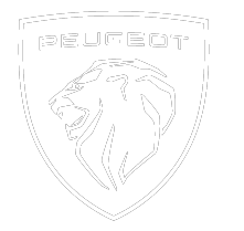 LOGO PEUGEOT BLANCO